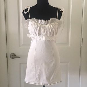 For love&lemons White halter skirt